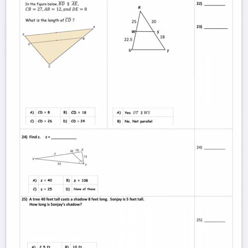 Find what z=. Need help ASAP