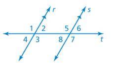 Describe the relationship between ∠2 and ∠8