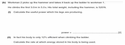 How do I calculate power input and power output in this question?