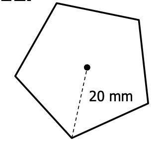 Plssss help!!
find the area of the regular polygon