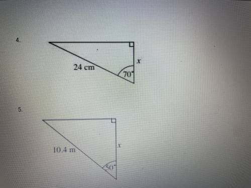 Can someone help me with this trigonometry work please?? I really need help