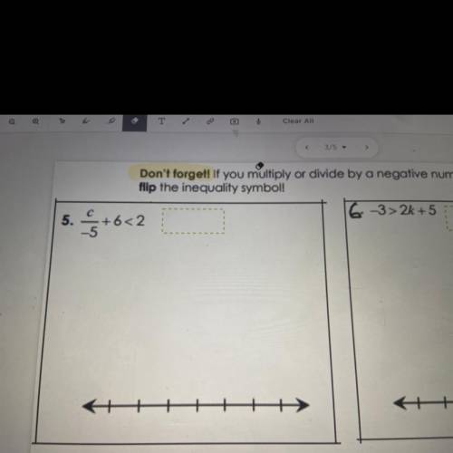 Don't forget! If you multiply or divide by a negative number, you must

flip the inequality symbol