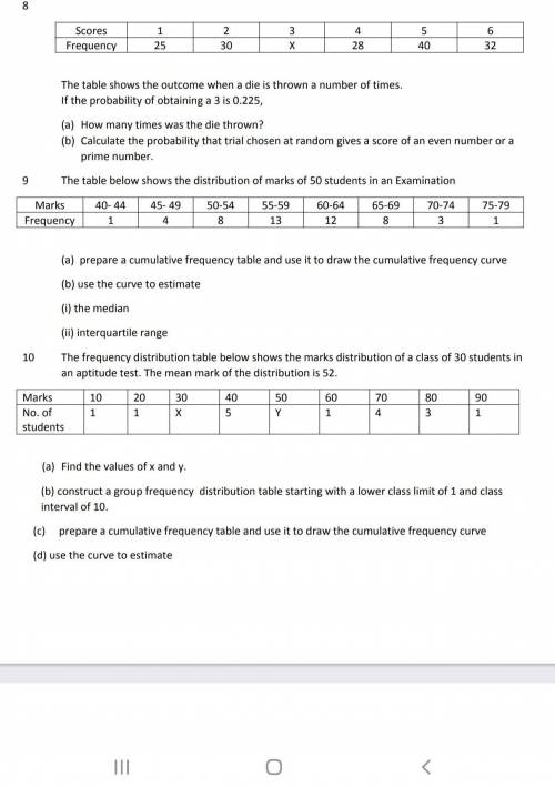 Mathematics question number 8please solve in details​