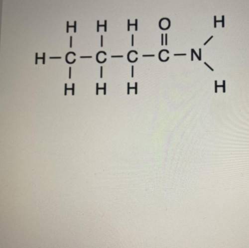 State the type of chemical bond between a hydrogen atom
and the nitrogen atom in the molecule.