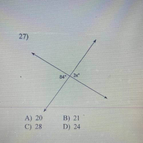 Find the value of x (URGENT/GIVING BRAINLIEST)