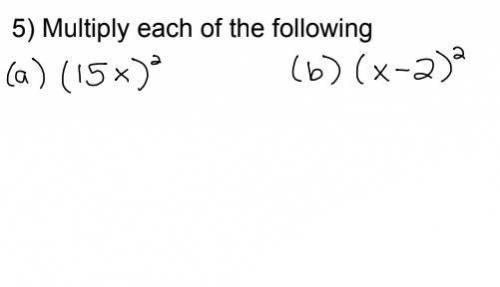 Pls help.

Multiply both (a) & (b) please X3