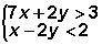 Which is a solution for the following system of inequalities?pls help :3

(0,5)
(0,-2)
(1,-1)
(0,0