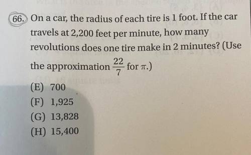 Answer with the explanation and work! Thanks