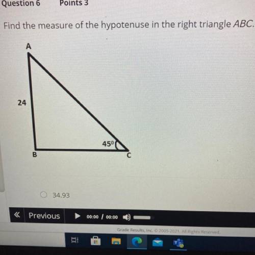 A. 34.93
B. 35.93
C. 36.93
D. 33.93