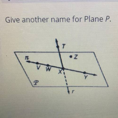 Give Another name for Plane P