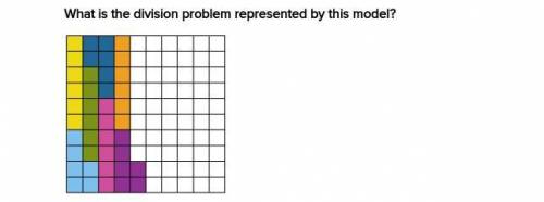 Please help! What is the division problem represented by this model?