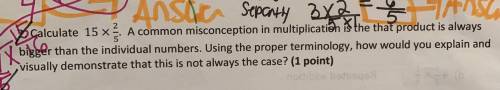 Using the proper terminology, how would you explain and visually demonstrate that this is not alway