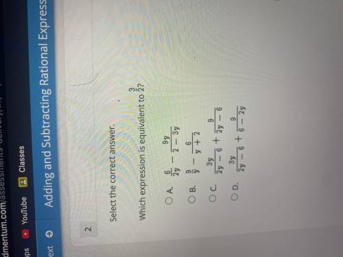 Which expression is equivalent to 3/2?