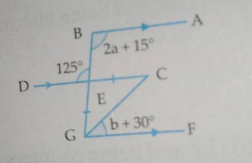 Find the size of each of the unknown angles. Help me plz​
