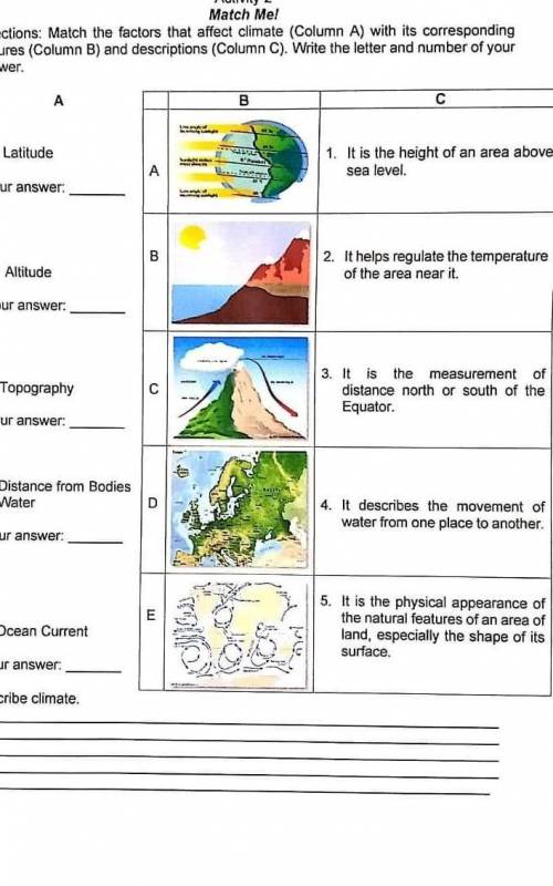 Science Climate Change​