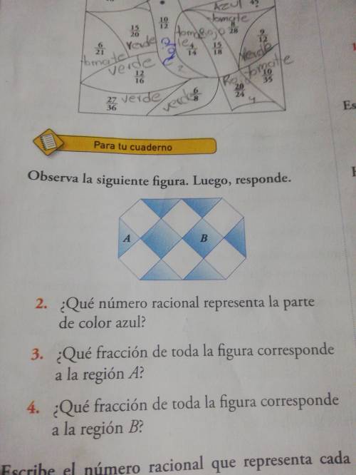 Escribe el número racional que representa cada situación.

1. la fraccion que representa el numero