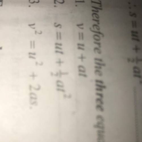 How do we use these equations of motion

Please, can you include examples and how they are solved(