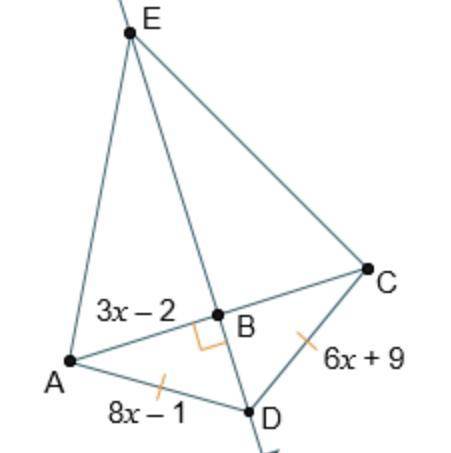 What is the measure of AC