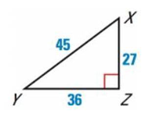 Find sin X.
a. sin X= 4/5
b. sin X= 3/4
c. sin X= 3/5
d. sin X= 5/4