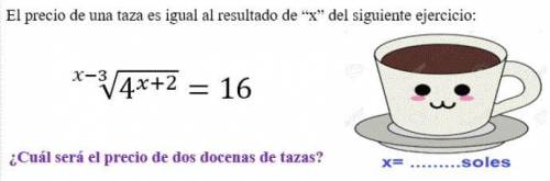 MI PRIMA DE 6TO GRADO ME PIDIO AYUDA , NO ME ACUERDO PUEDEN AYUDARME

ALGEBRA
OPCIONES:
192 soles.