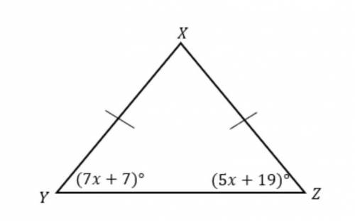 What is the measure of ∠
A. 6°
B. 42°
C. 60°
D. 49°