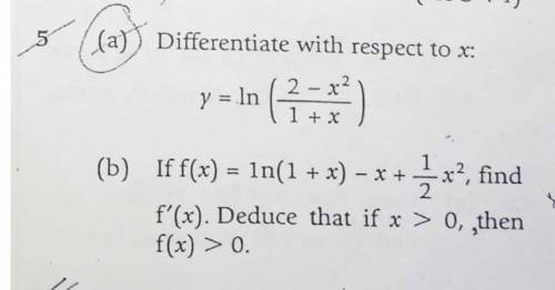 Help with 5b please . thank you.​