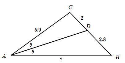 HELPP! You will get 15 points! 
AD is an angle bisector of