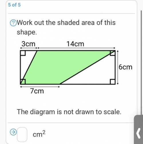 How do i work out the shaded area?? 
help