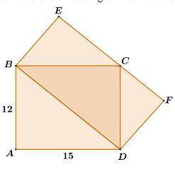 PLEASE ILL MAKE BRAINIEST!!!

If the dimensions of a rectangle ABCD are 15 x 12, what is the area
