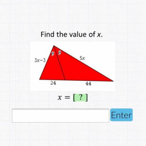 Please tell me the value of X