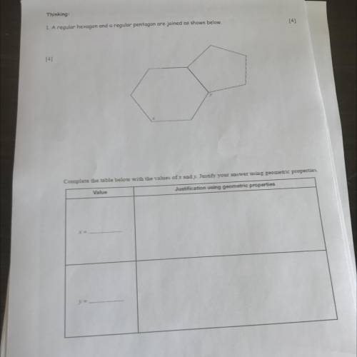 How do I do the hexagon and pentagon