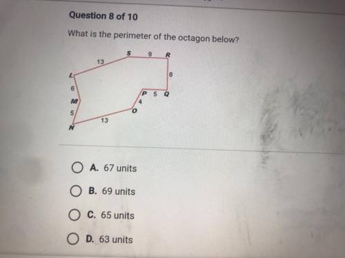 What is the perimeter of the octagon below!!