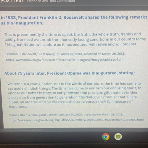 How do both presidents use a similar approach in their arguments?

•Both convey a tone of disgust