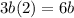 3b(2)=6b