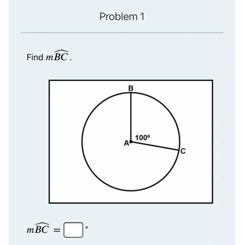 Problem 1 Find the mBC.