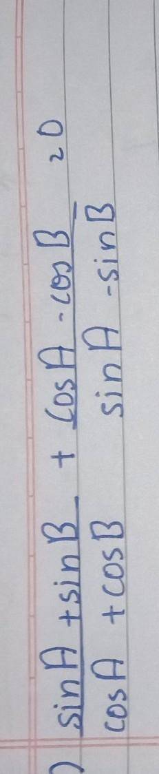 Help please ITS OF TRIGONOMETRYPROVE ​