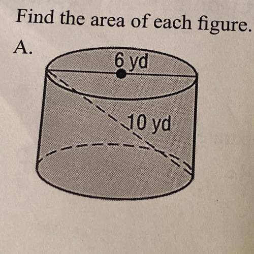 How do you find the area of this figure?