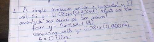 Solve a simple pendulum