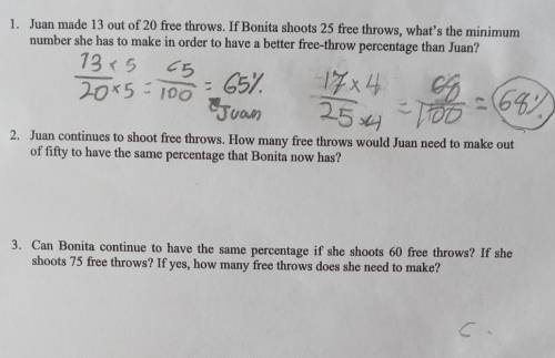 Please help with number 2 and 3​