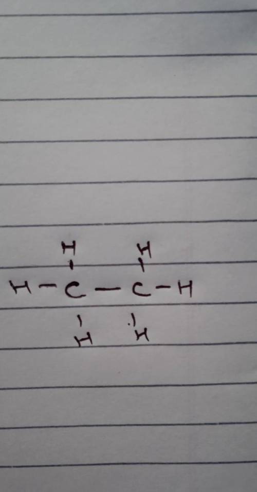 Which of the following molecules contains six bonding electrons?

A C2H4
B CO2 
C H2S
D NCl3