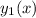 y_{1}(x)