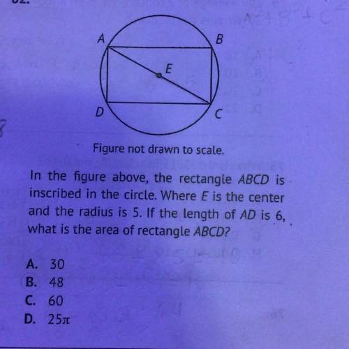 Pls help me !!! What is the area of rectangle