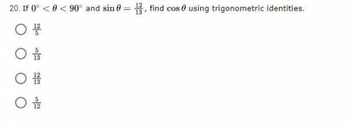 Trigonometric identities help