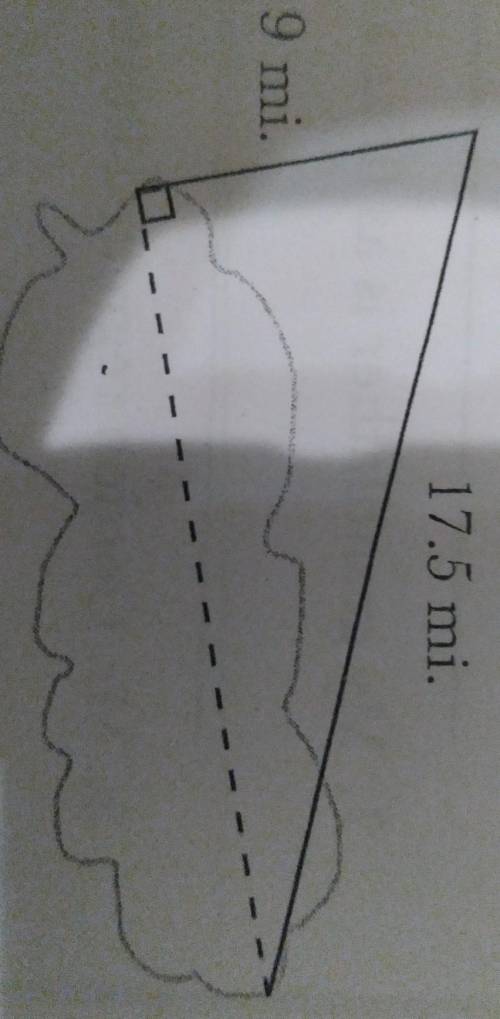 What is the distance across the lake?​
