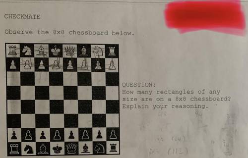 How many rectangles of any size are on a 8x8 chessboard? 
Explain your reasoning