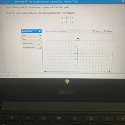 Use the drawing tool(s) to form the correct answer on the provided graph.

Graph the solution to t