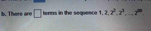 There are □ terms in the sequence 1,2,2