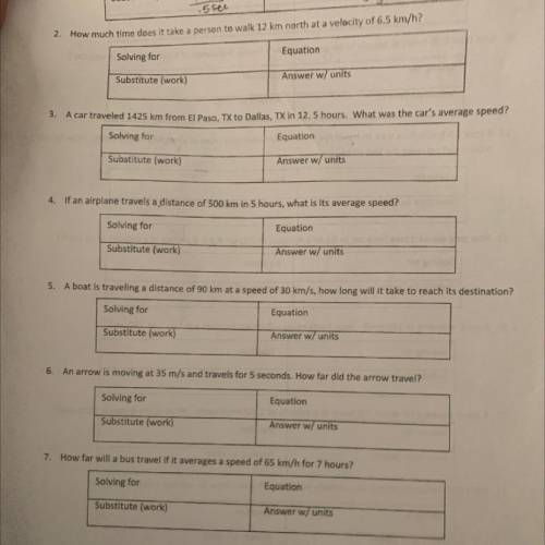 Can you help me with questions 2-7 please!