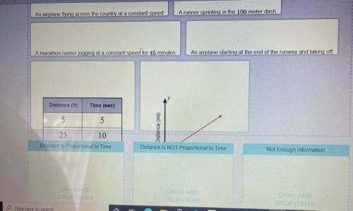 PLZ ANSWER ASAP RIGHT ANSWER WILL GET BRAINLIEST!!

Drag each object to show whether distance is p