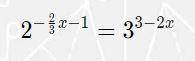 ¿How to solve with logarithms?
See image please